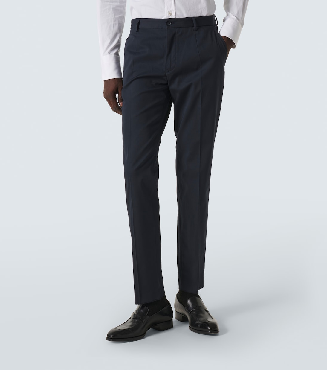 Pantalones chinos de mezcla de algodón | Dolce&Gabbana