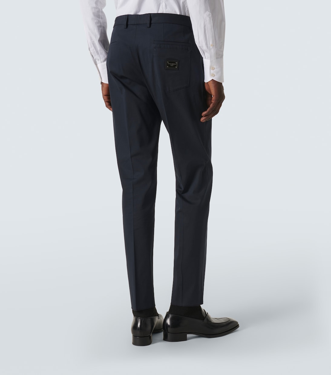 Pantalones chinos de mezcla de algodón | Dolce&Gabbana