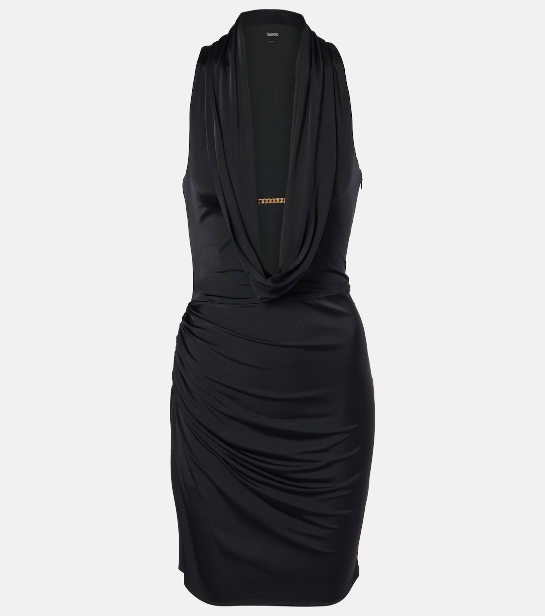Draped jersey minidress | Tom Ford