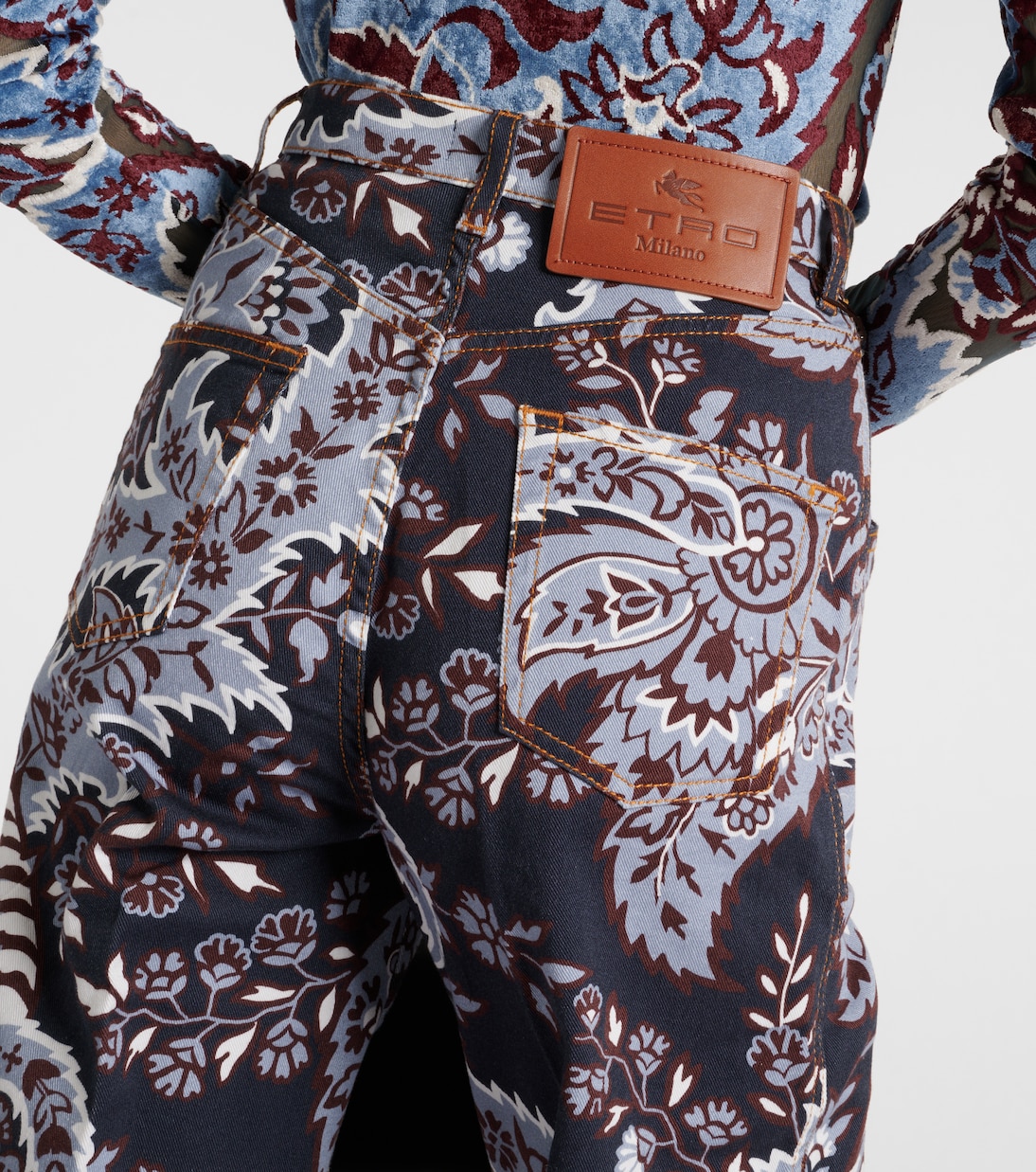 Jean flare à taille haute | Etro
