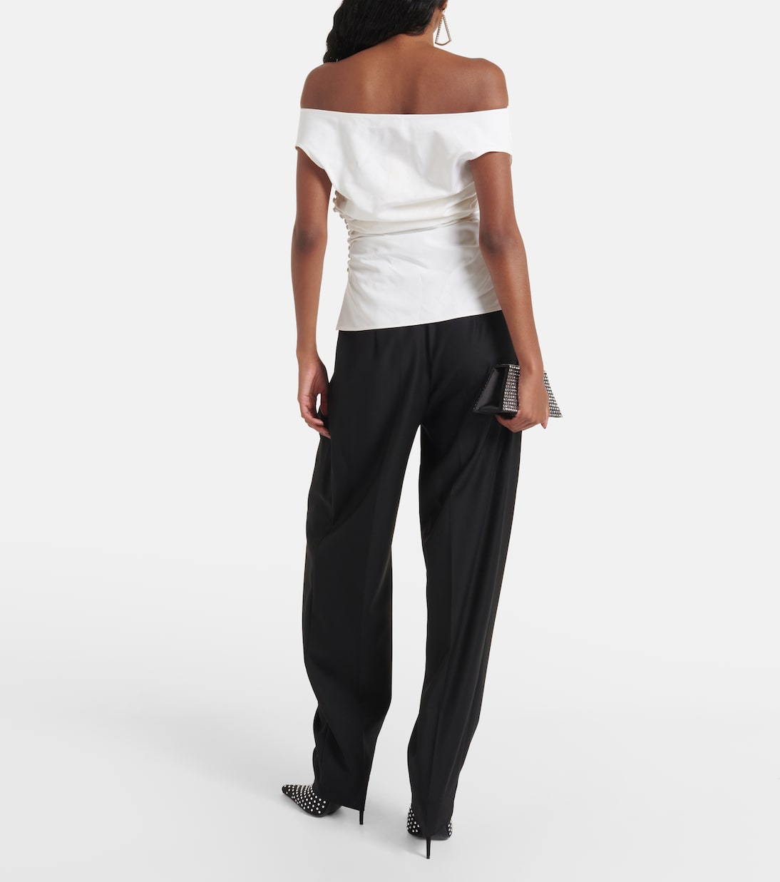 Ruched silk top | Magda Butrym