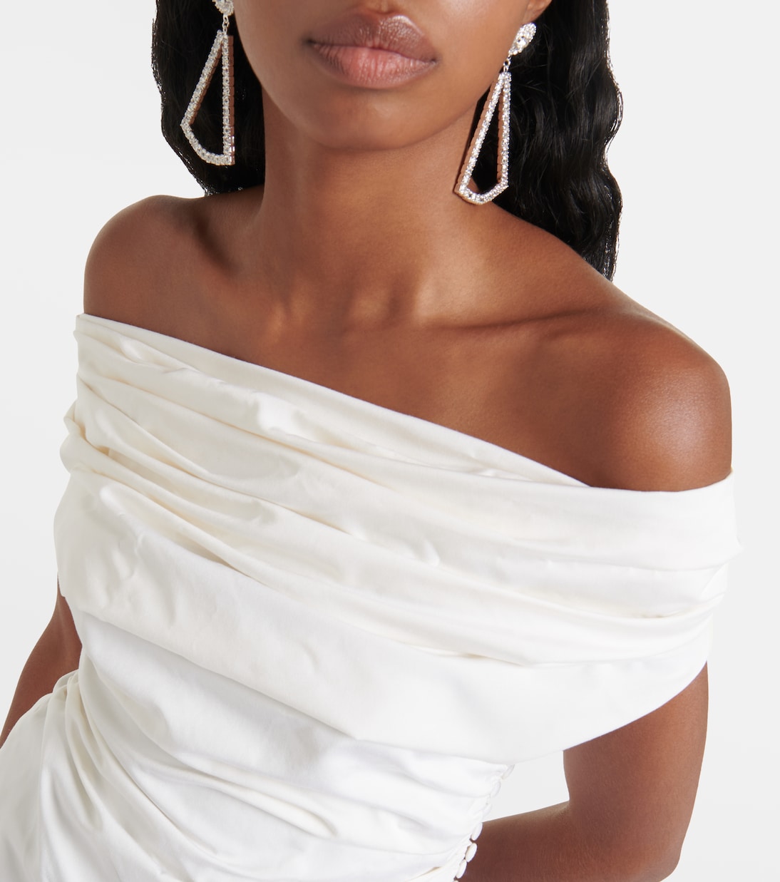 Ruched silk top | Magda Butrym
