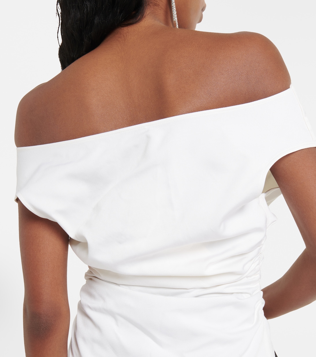 Ruched silk top | Magda Butrym