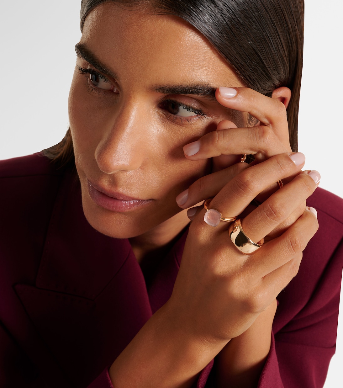 Bague Iconica en or rose 18 ct | Pomellato