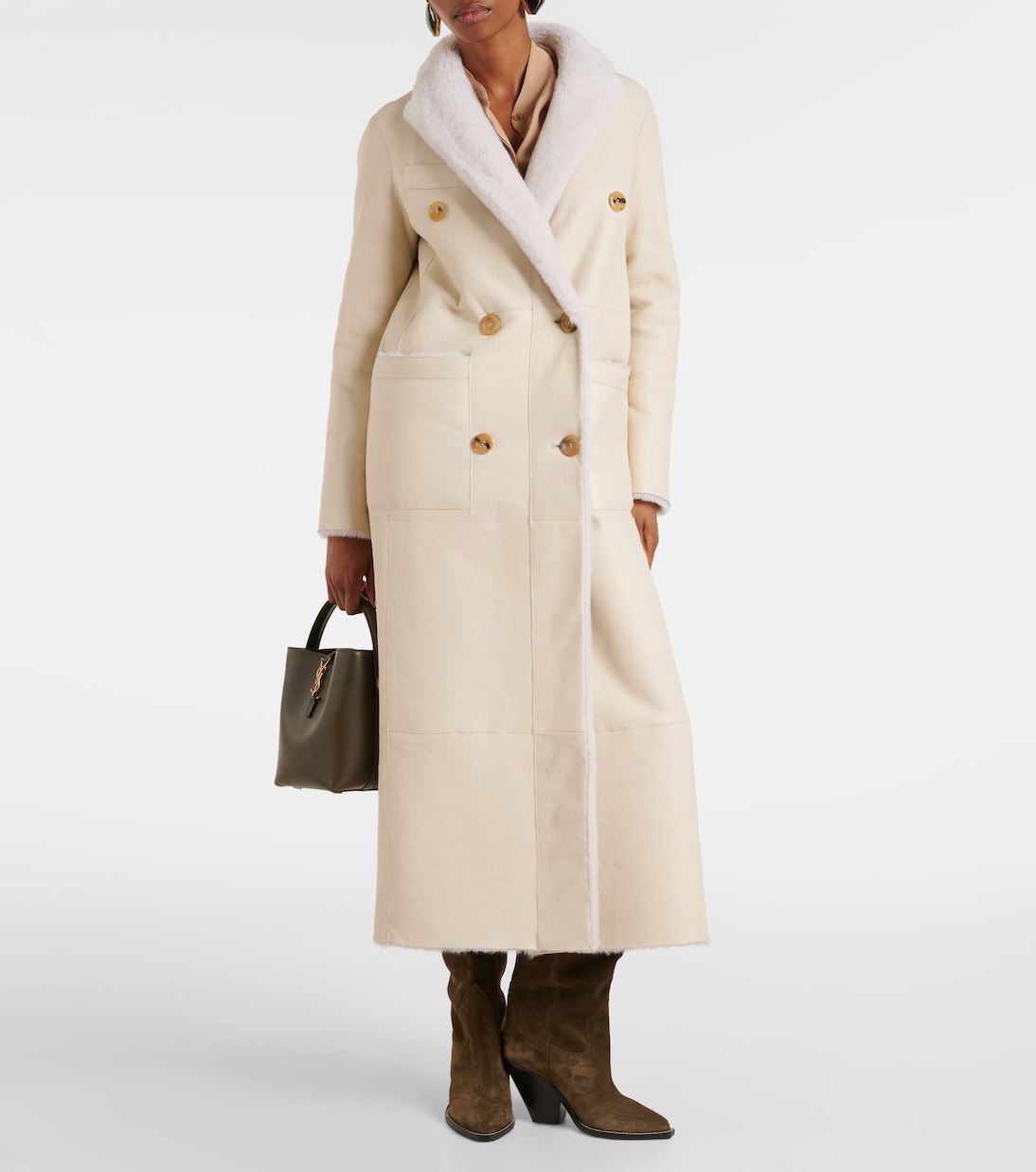 Cappotto in shearling | Blancha