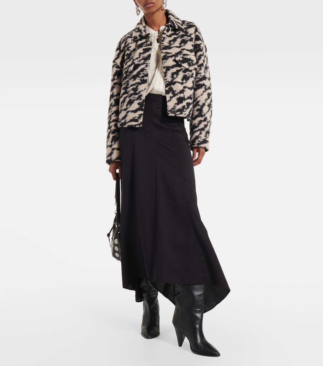 Falda midi asimétrica Alona | Marant Etoile