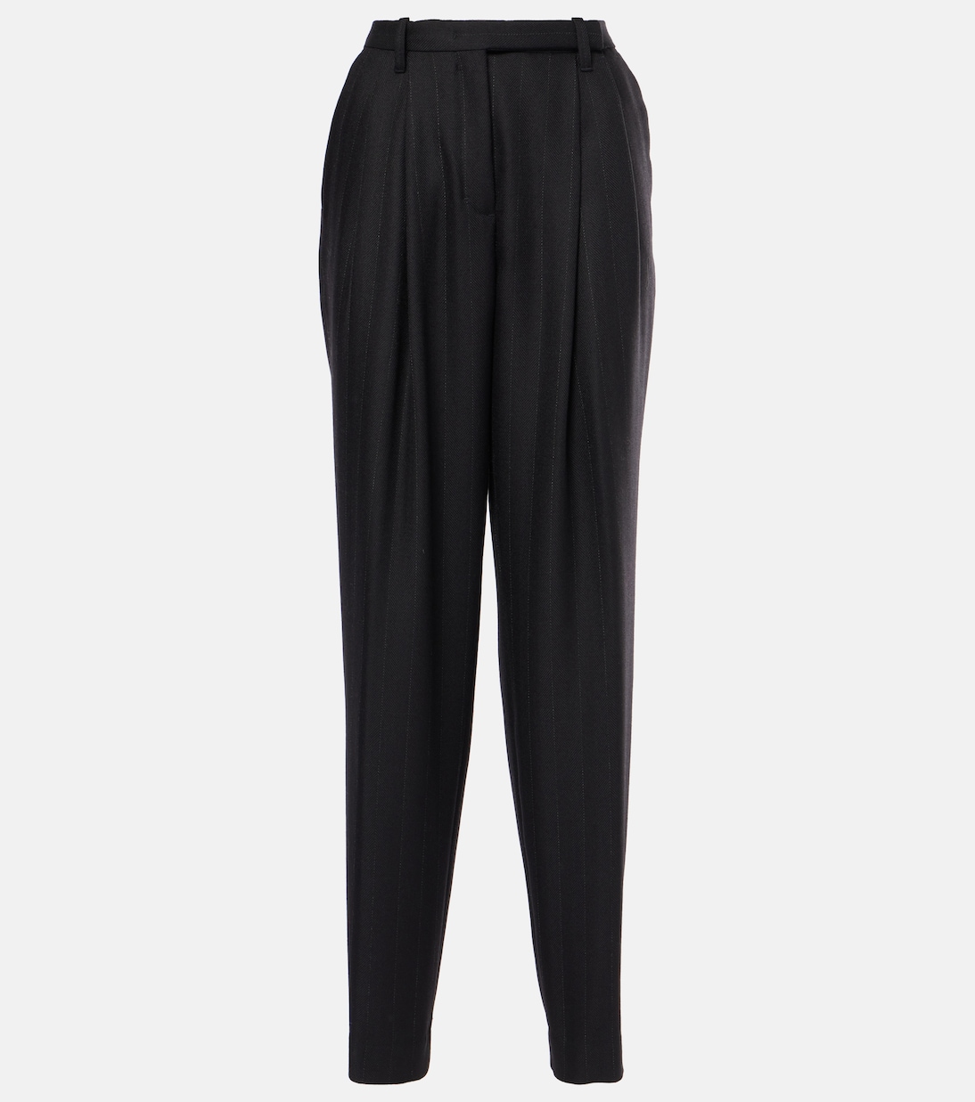 Modern Sophistication pinstripe wool pants | Dorothee Schumacher