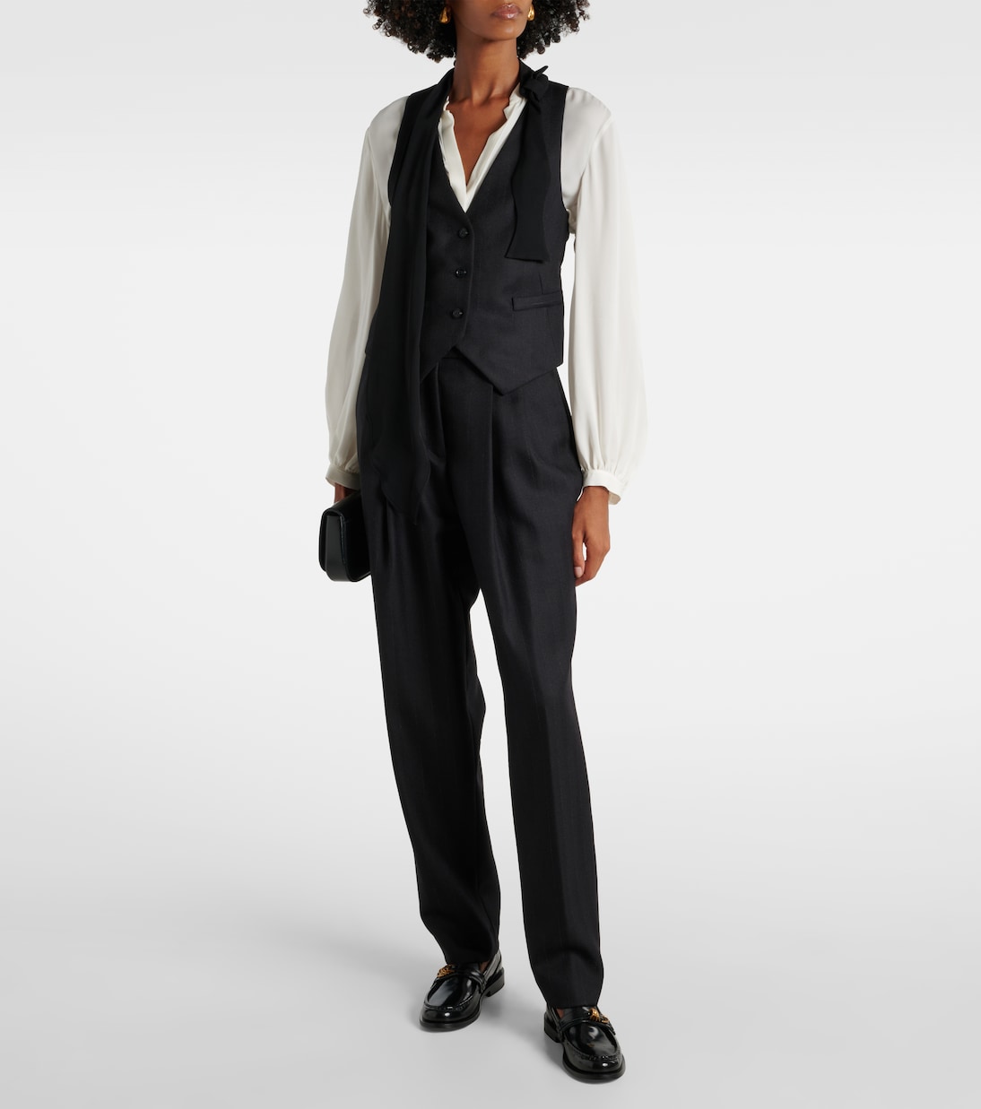 Modern Sophistication pinstripe wool pants | Dorothee Schumacher