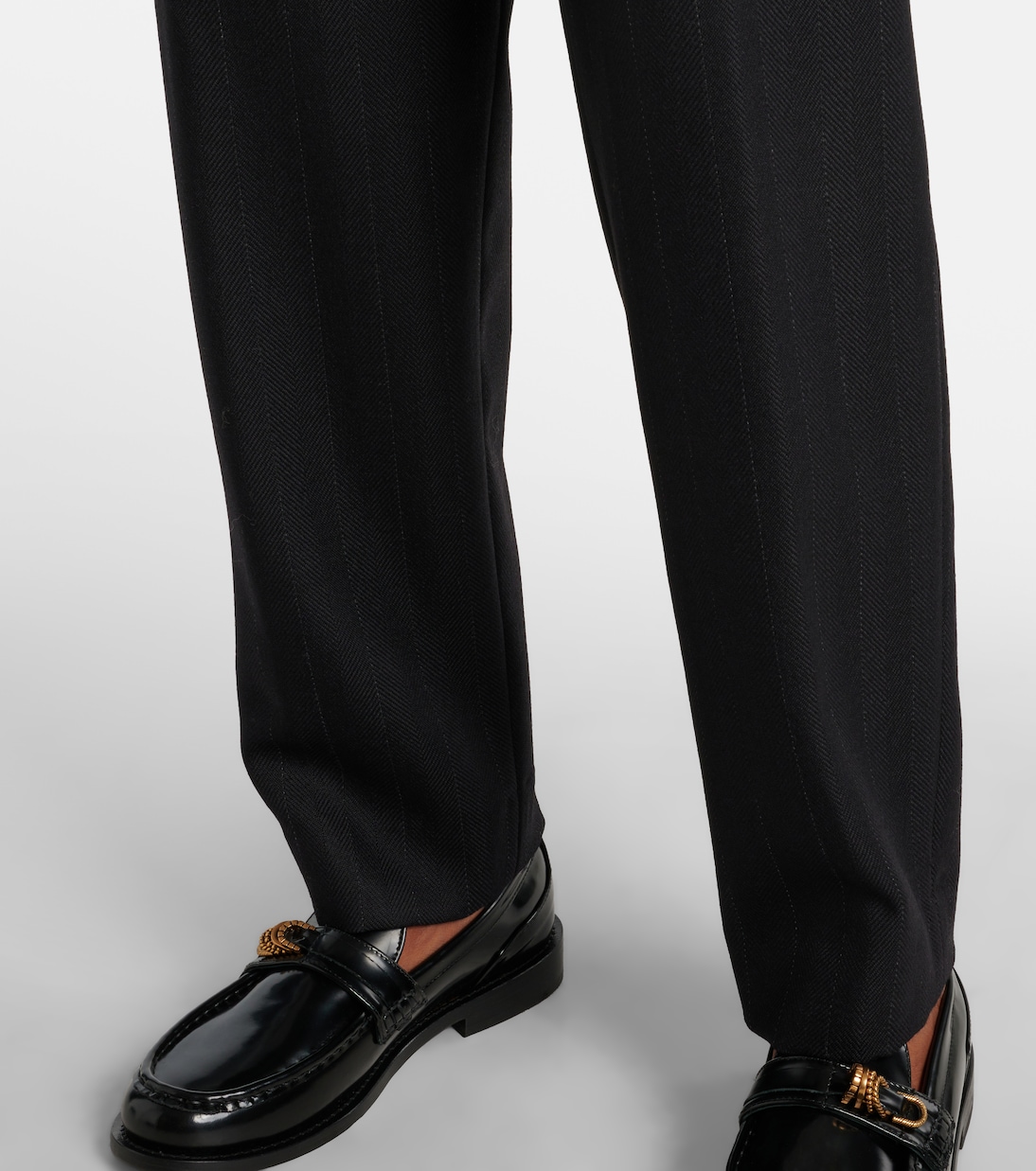 Modern Sophistication pinstripe wool pants | Dorothee Schumacher
