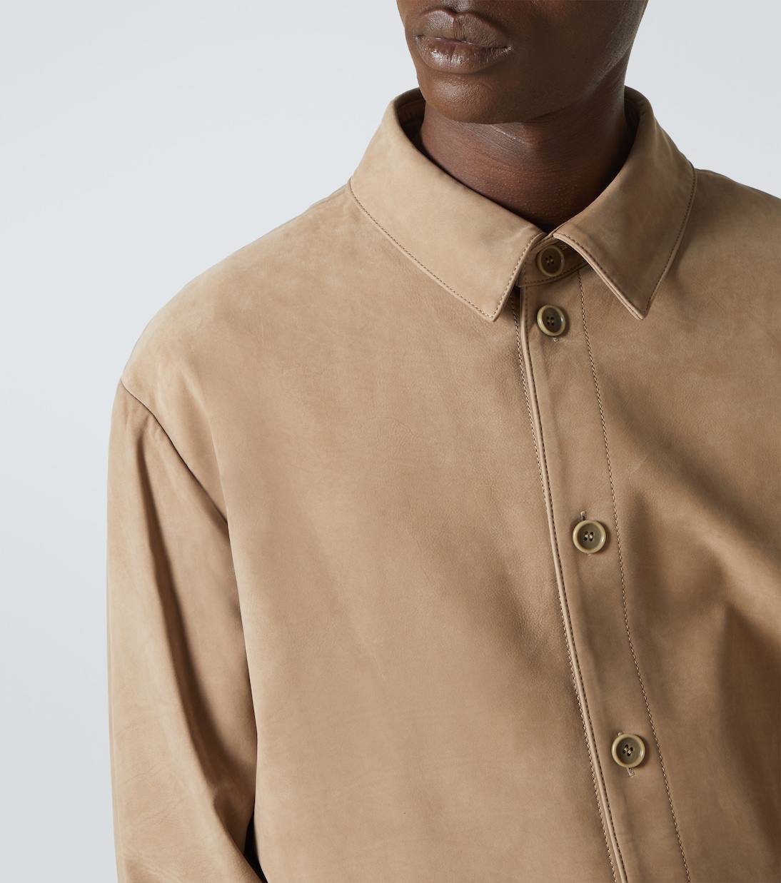 Camicia in suede | Entire Studios