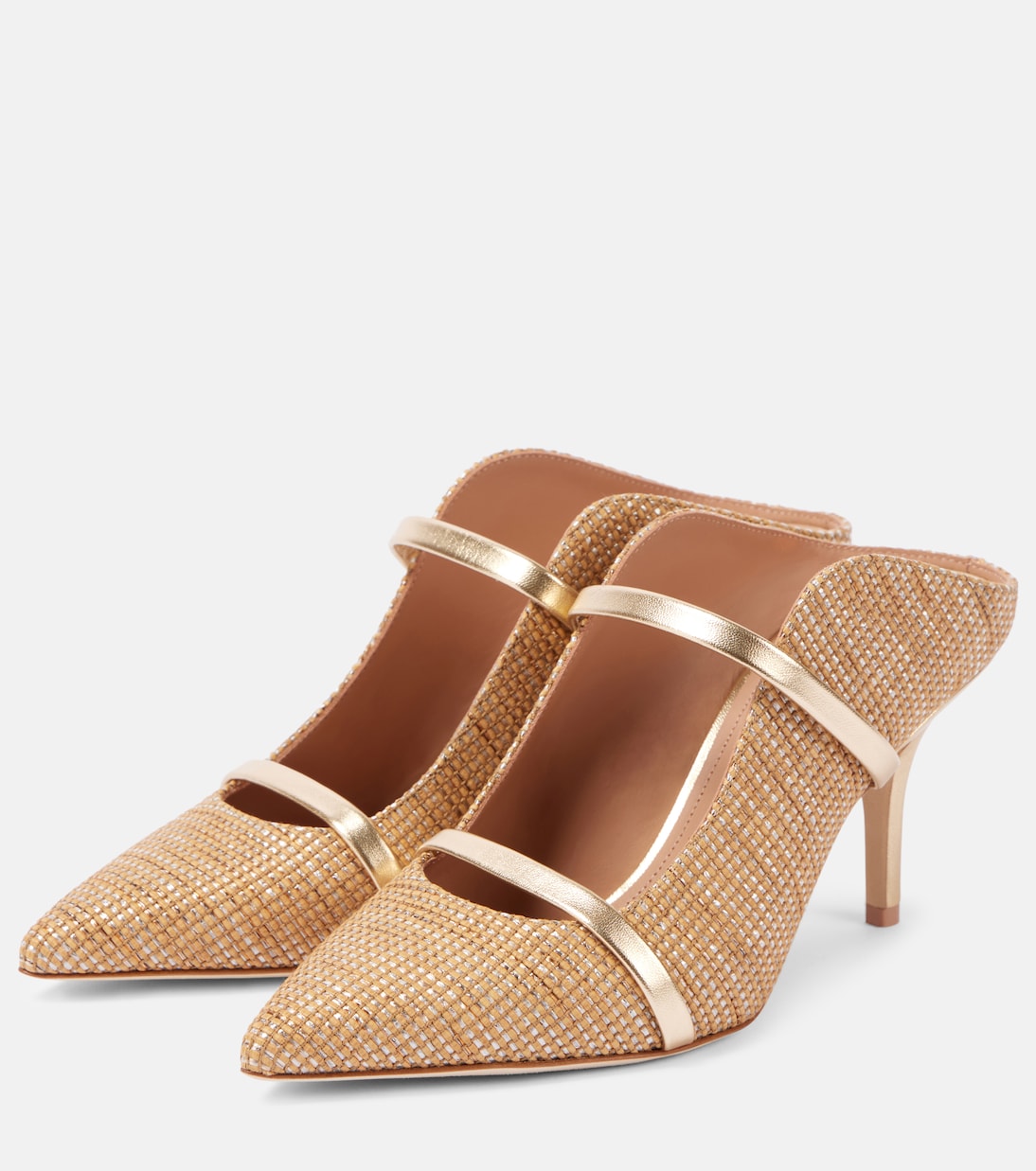 Mules Maureen 70 metallizzate | Malone Souliers