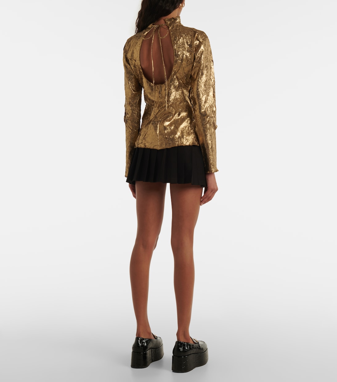 Top metallizzato | Ganni