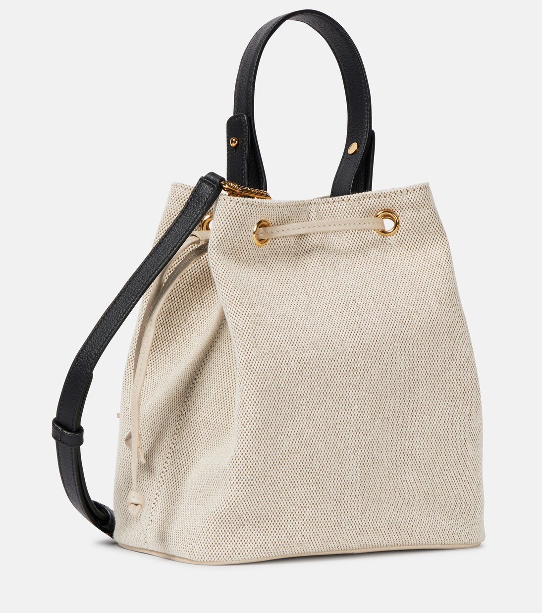 Secchiello La Medusa Small in canvas | Versace