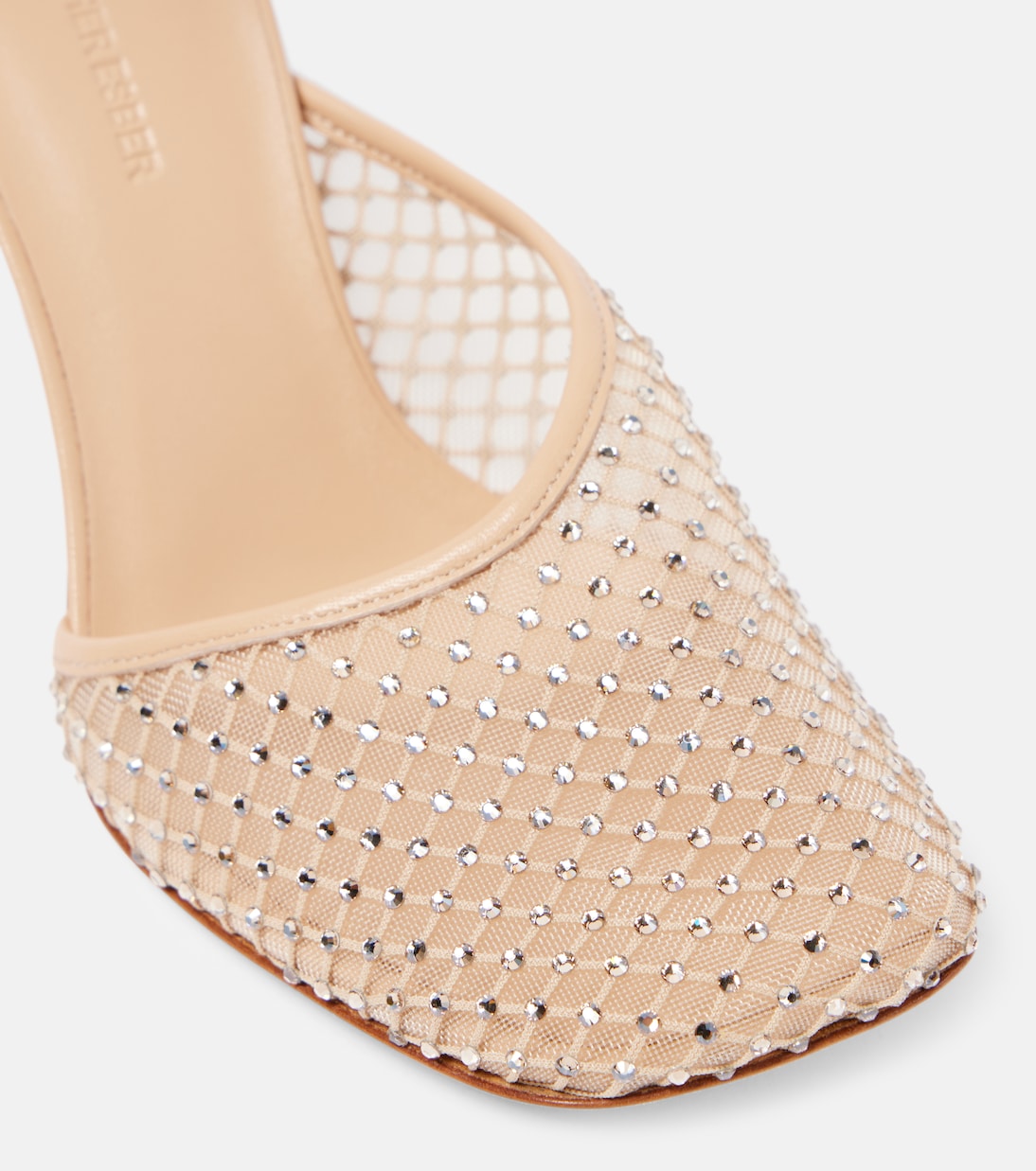 Pumps Minette 80 con cristalli | Christopher Esber