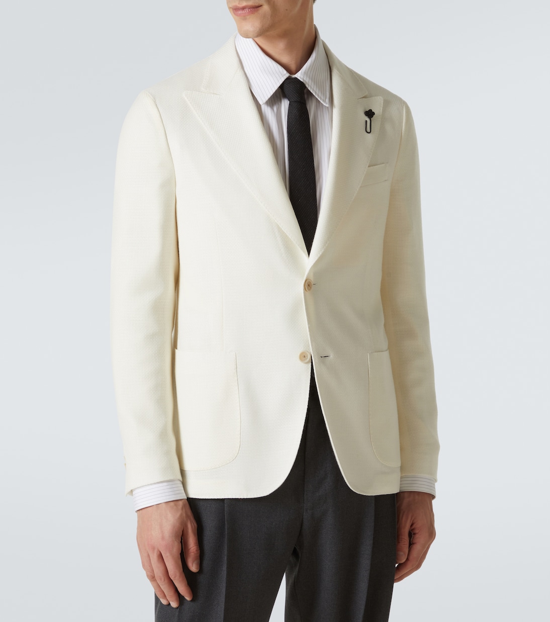 Wool, linen, and silk blazer | Lardini