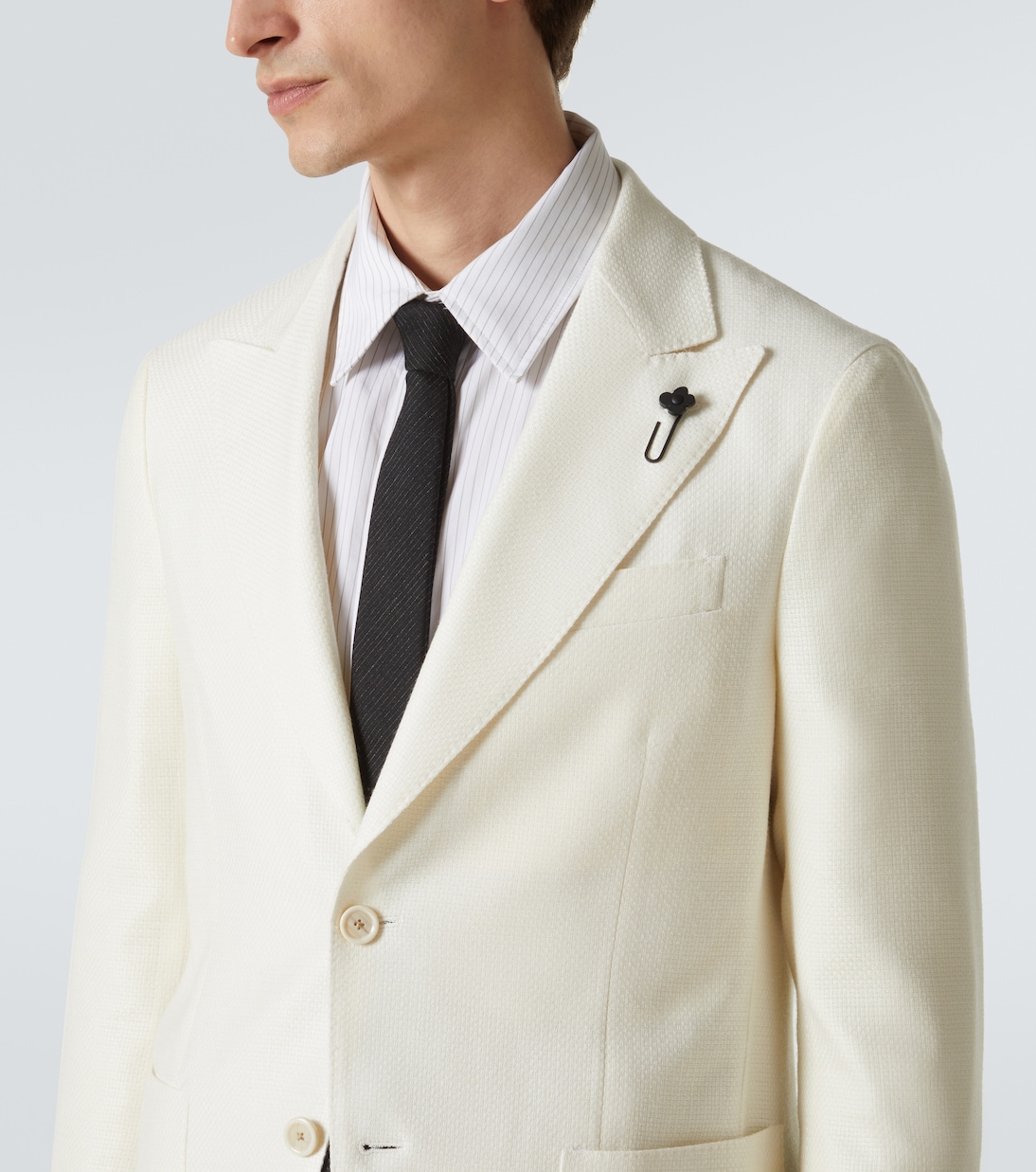 Wool, linen, and silk blazer | Lardini