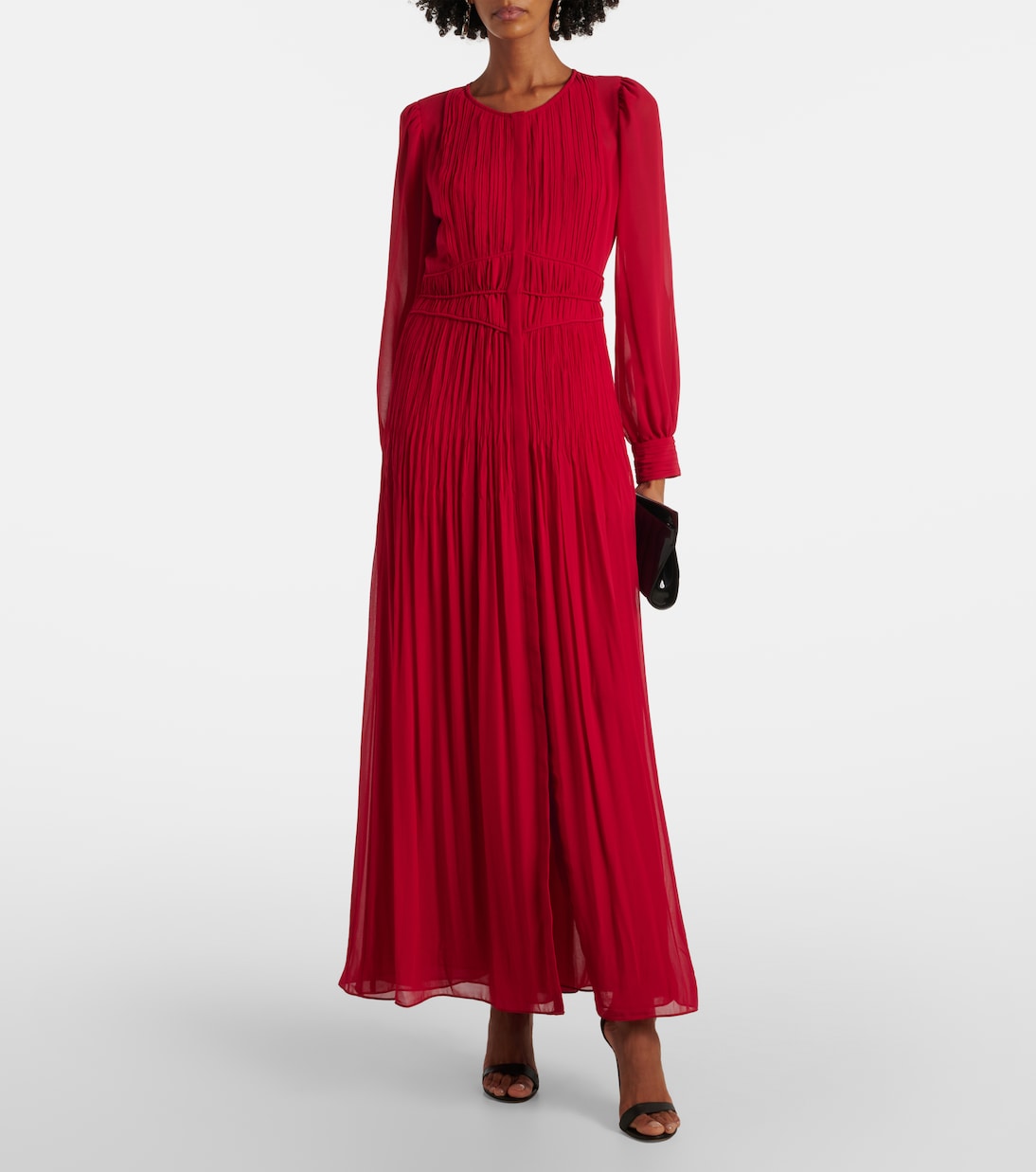 Vestido largo Dressy de malla | Diane von Furstenberg