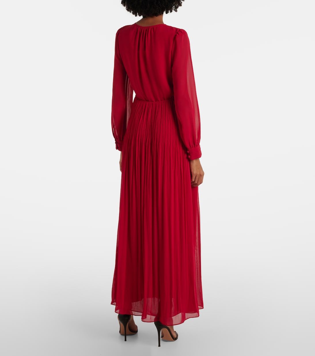 Vestido largo Dressy de malla | Diane von Furstenberg