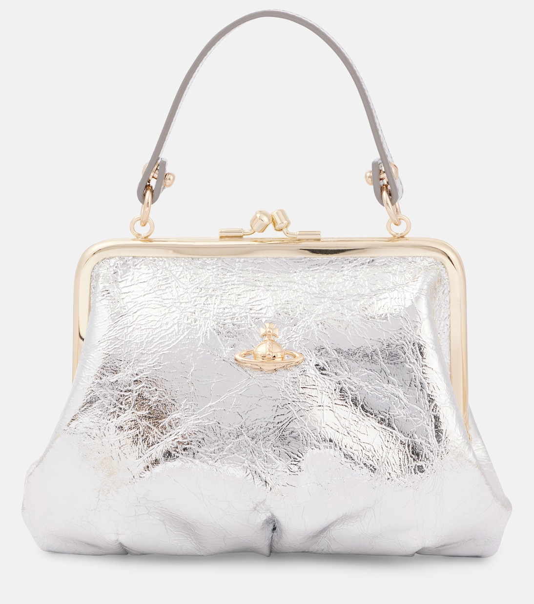 Sac Granny en cuir métallisé | Vivienne Westwood