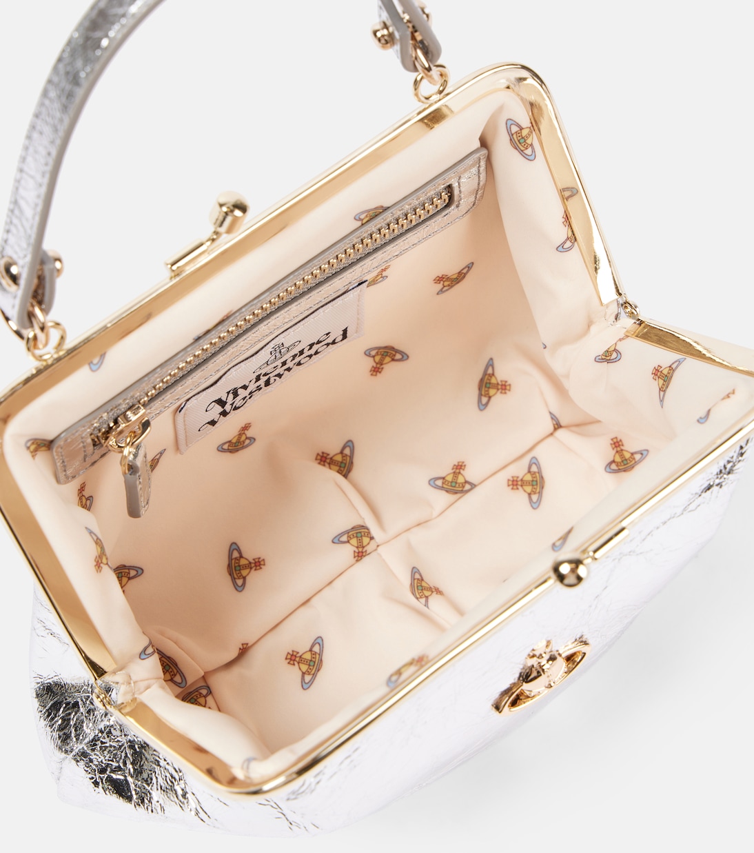 Sac Granny en cuir métallisé | Vivienne Westwood