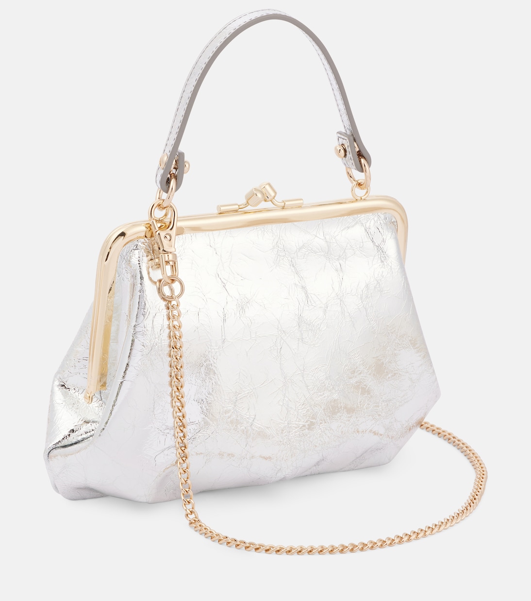 Sac Granny en cuir métallisé | Vivienne Westwood