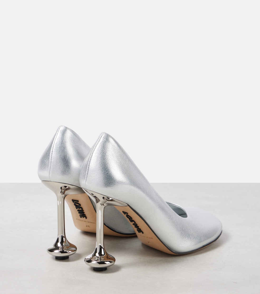 Pumps Toy aus Metallic-Leder | Loewe