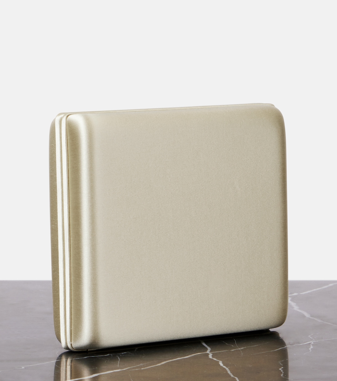 Clutch Box in raso | Toteme