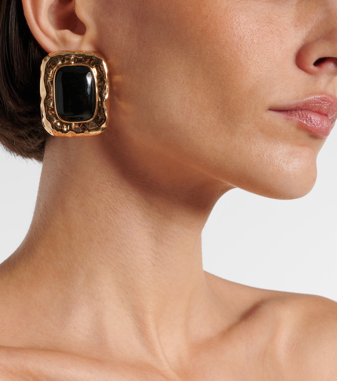 Boucles d’oreilles en émail | Self-Portrait