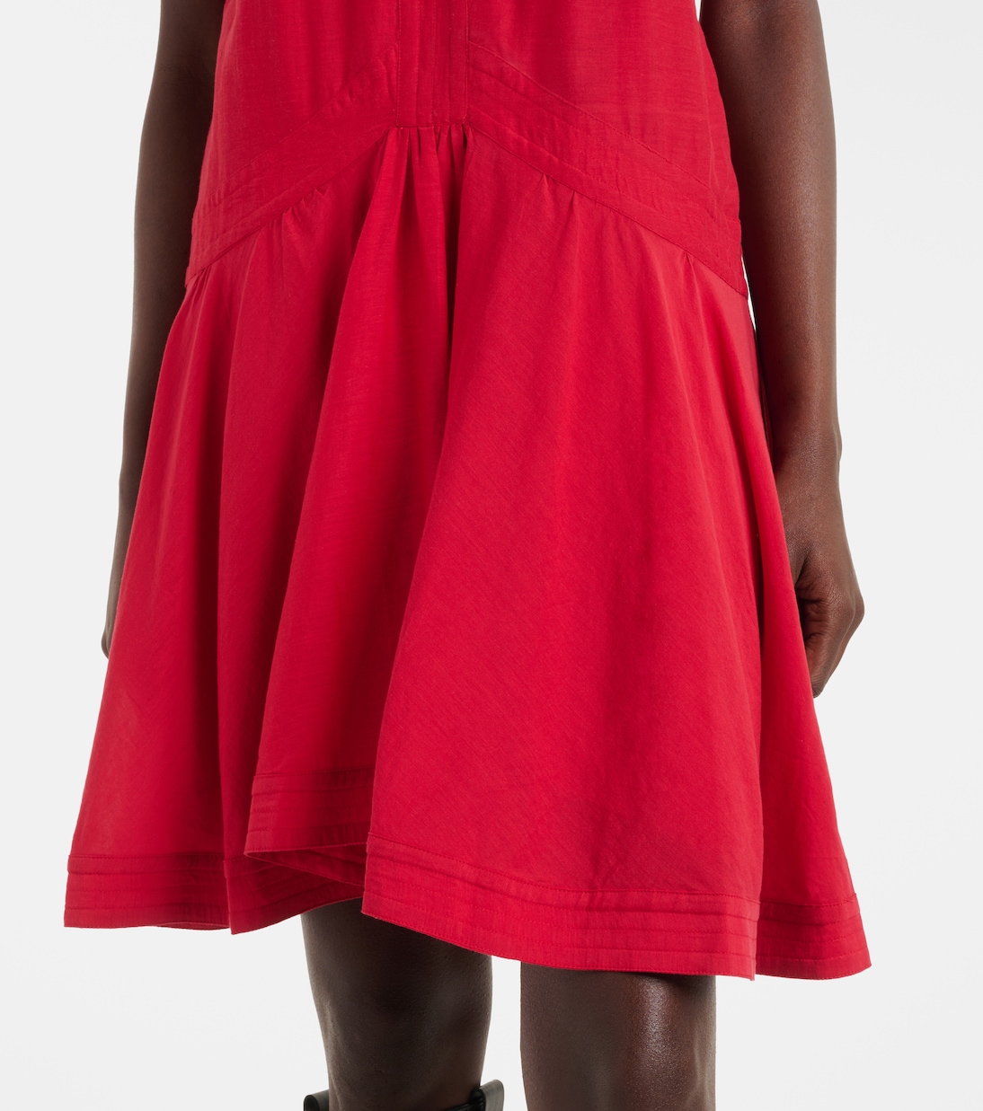 Abito corto Danielle in misto cotone | Marant Etoile