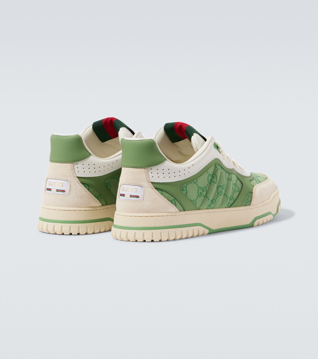 Sneakers Gucci Re-Web mit Leder | Gucci