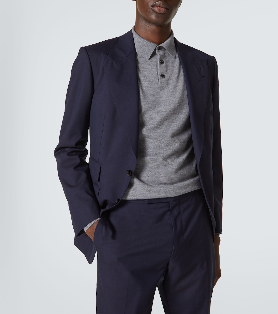 Polopullover aus Schurwolle | Allude