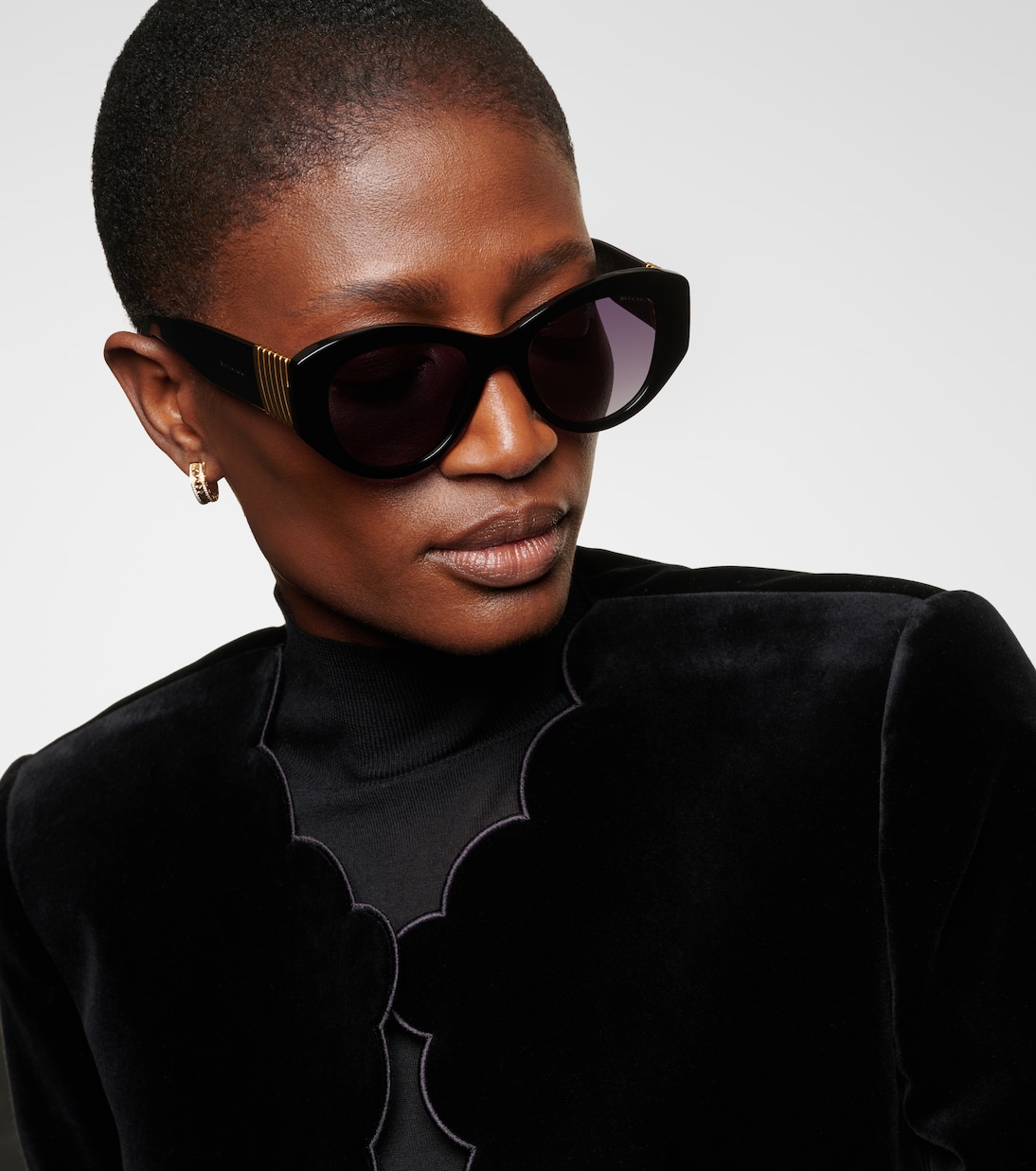 Lunettes de soleil Tubogas œil-de-chat | Bvlgari