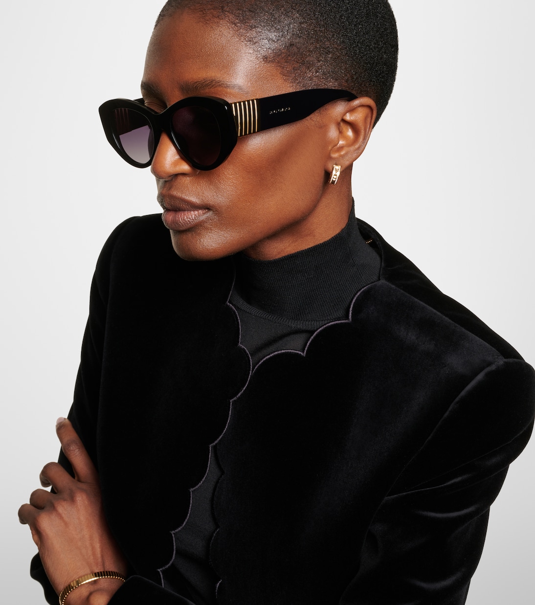 Lunettes de soleil Tubogas œil-de-chat | Bvlgari