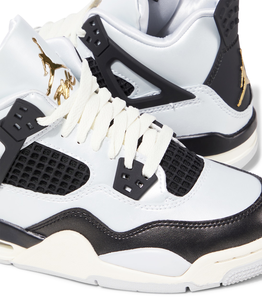 Jordan 4 Retro leather sneakers | Nike Kids