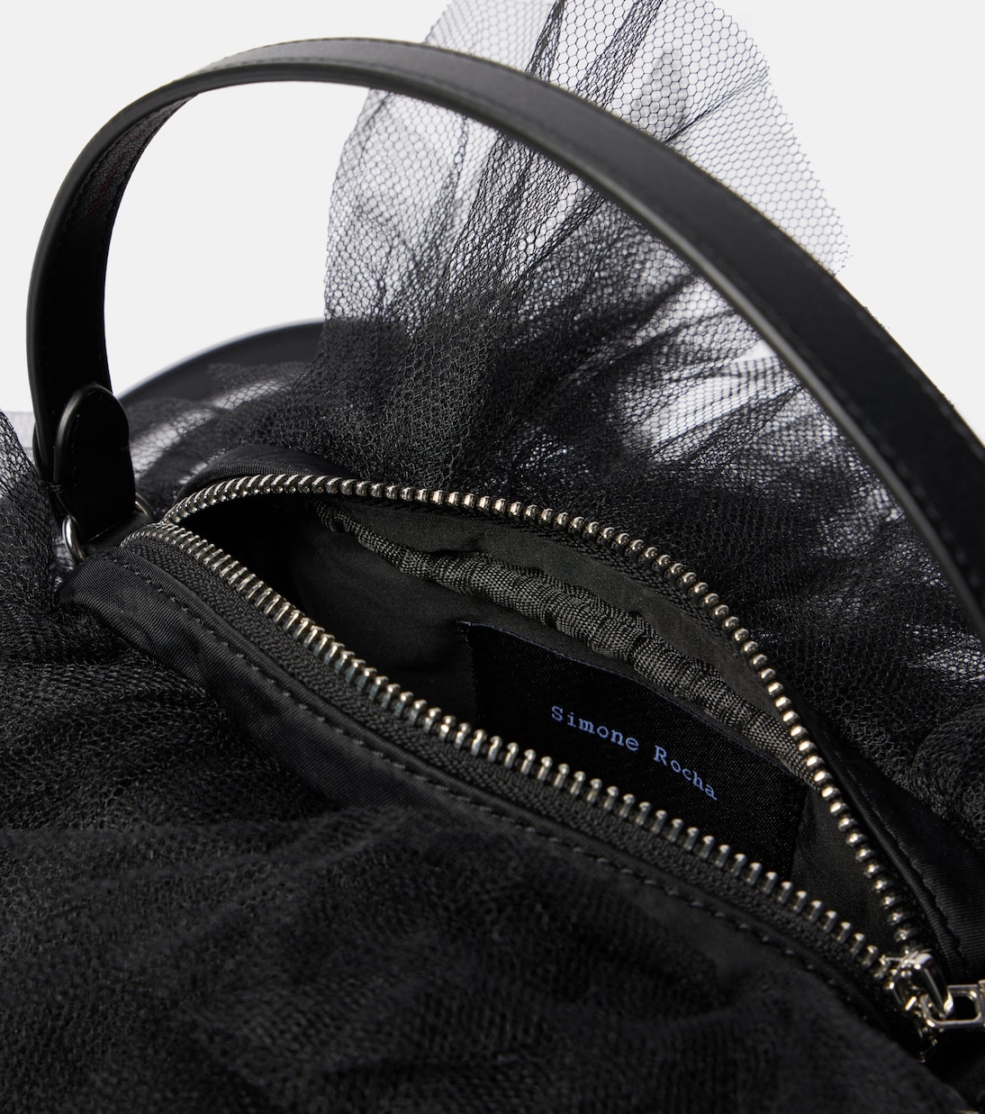Schultertasche Frilly Tutu Mini aus Canvas | Simone Rocha
