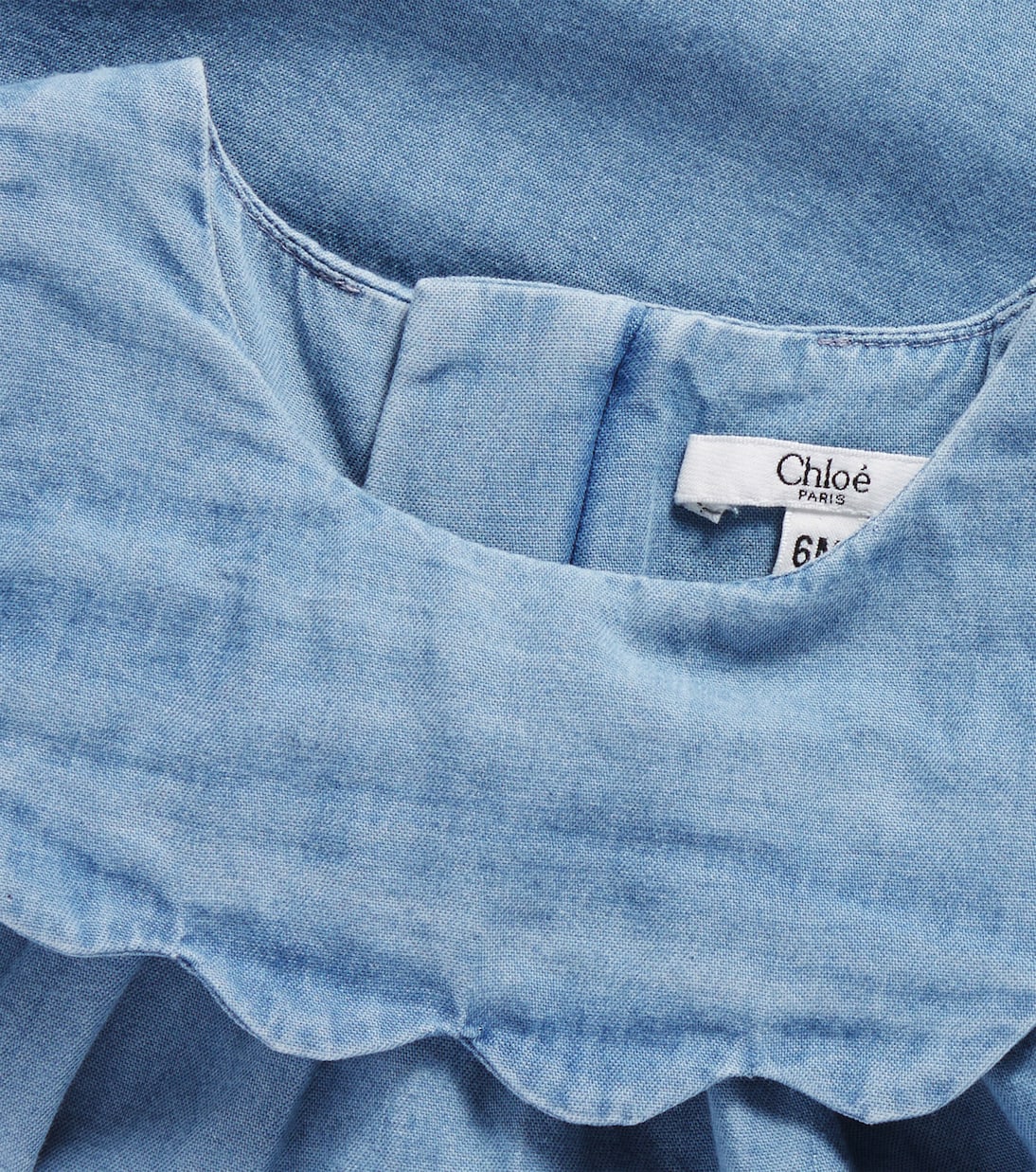 Baby - Abito in chambray | Chloé Kids