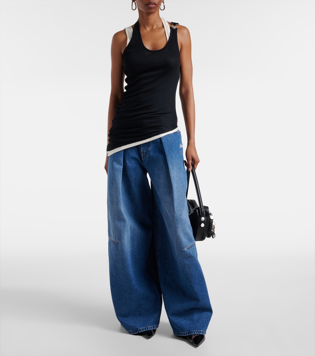 Top tank in jersey di cotone | Jean Paul Gaultier