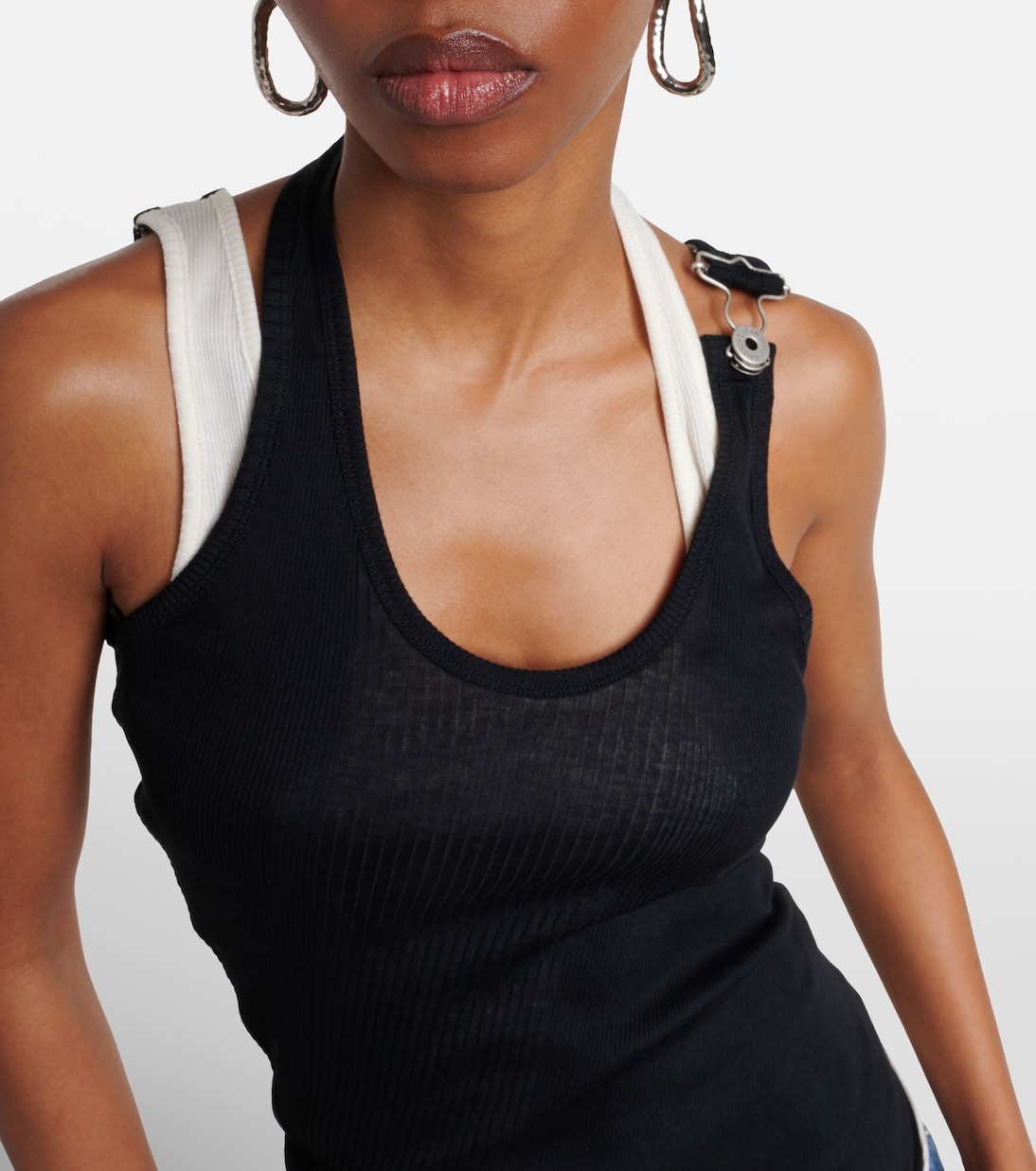 Top tank in jersey di cotone | Jean Paul Gaultier