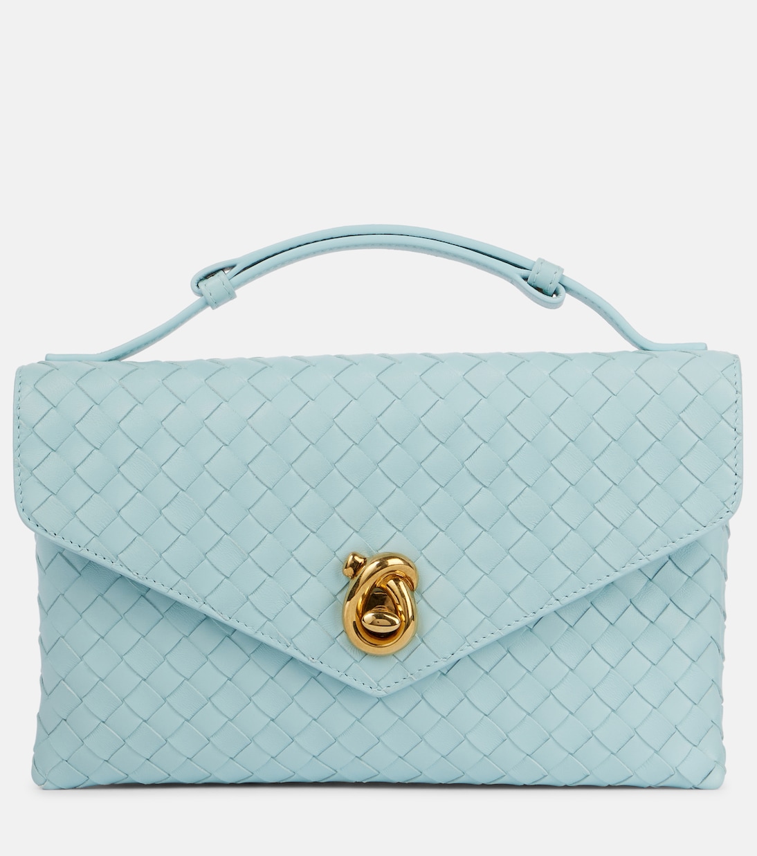 Borsa a tracolla Knot Lock in pelle | Bottega Veneta