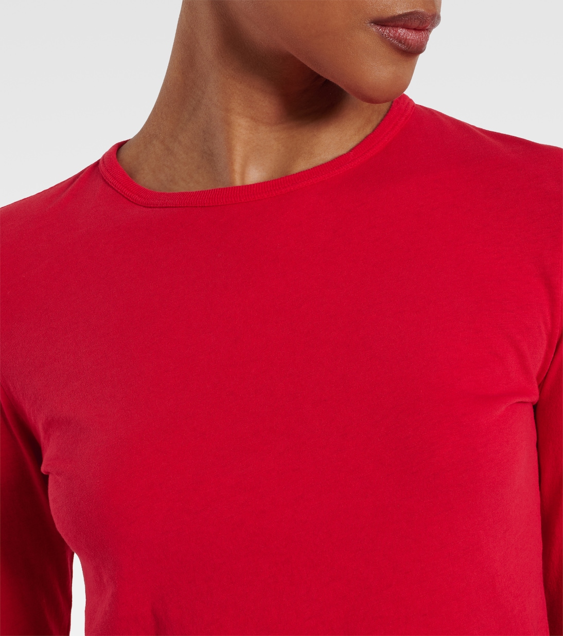Longsleeve Seruni aus Baumwoll-Jersey | The Row