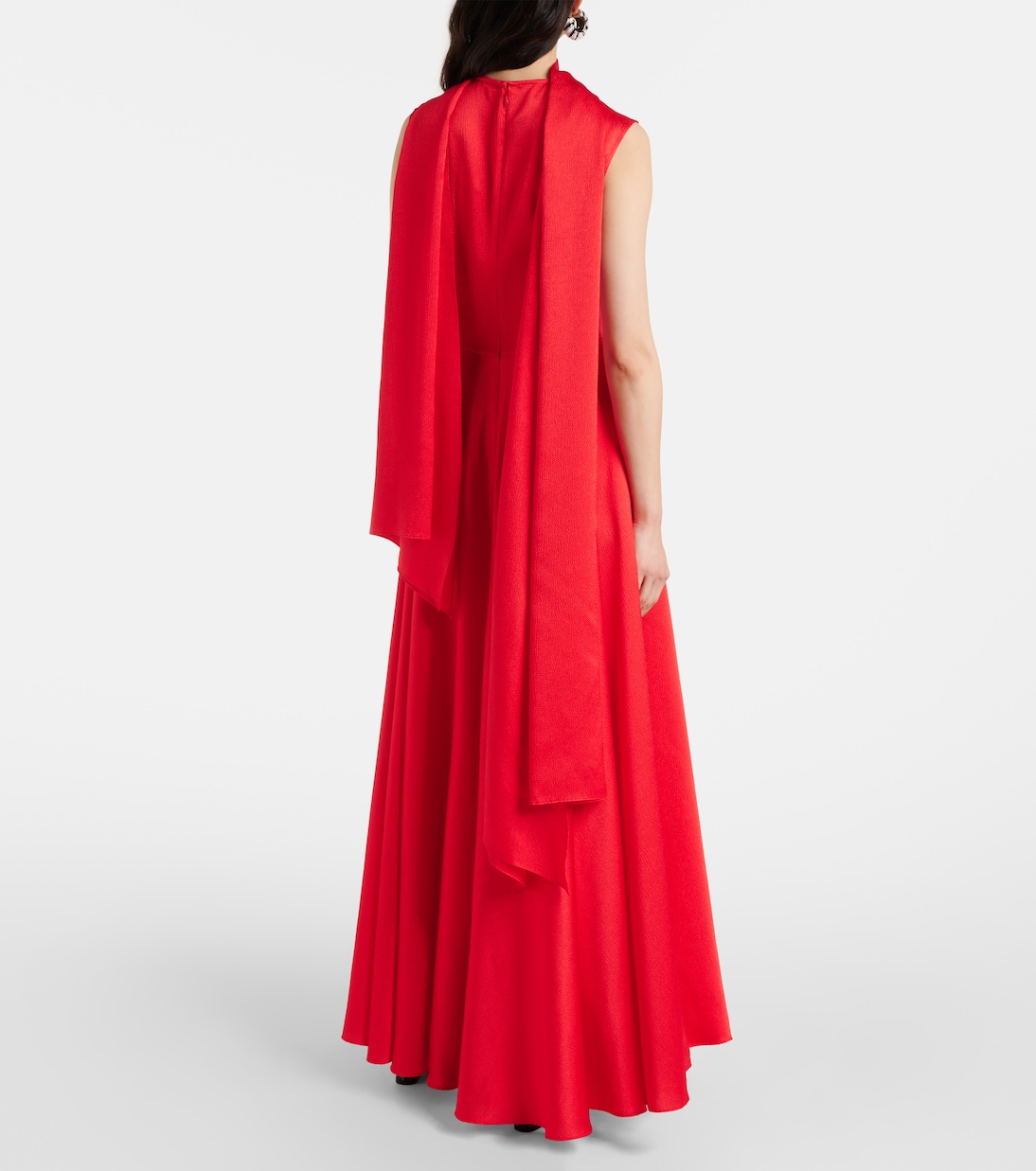Abito lungo Emelia in raso | Solace London