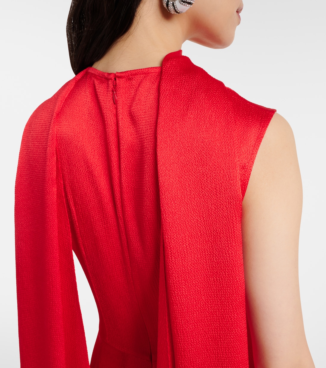 Abito lungo Emelia in raso | Solace London
