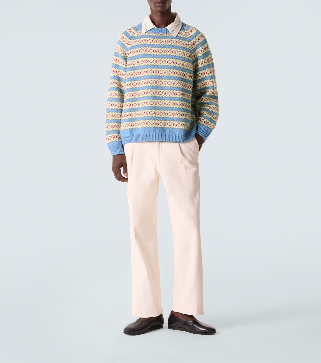 Pullover Wedgewood aus Schurwolle | Bode