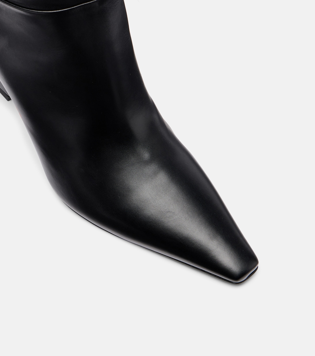 85 leather knee-high boots | Versace