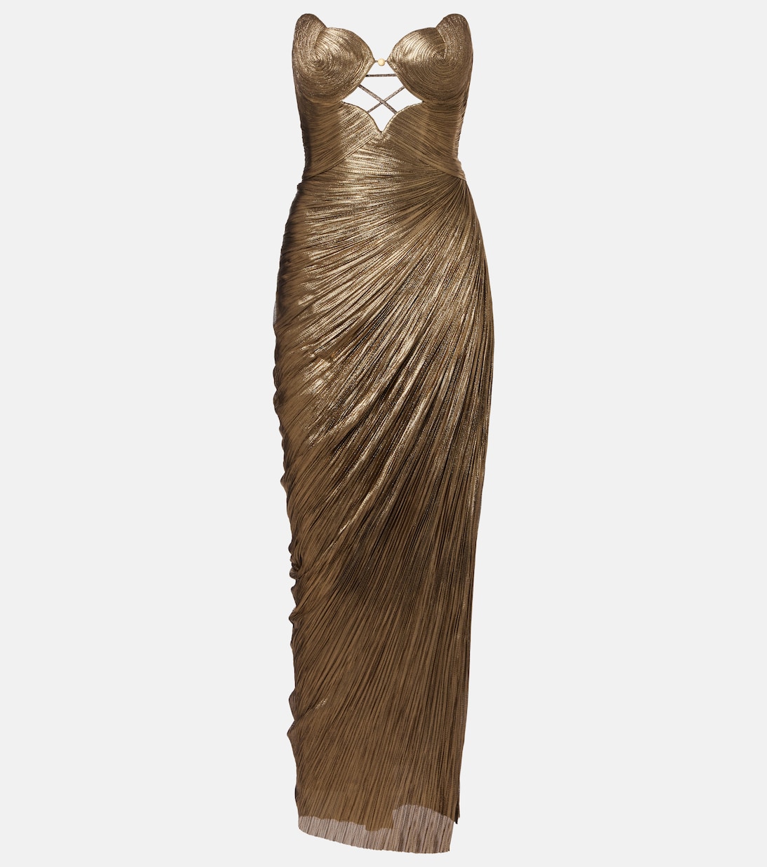Robe longue Amisha en tulle de soie | Maria Lucia Hohan
