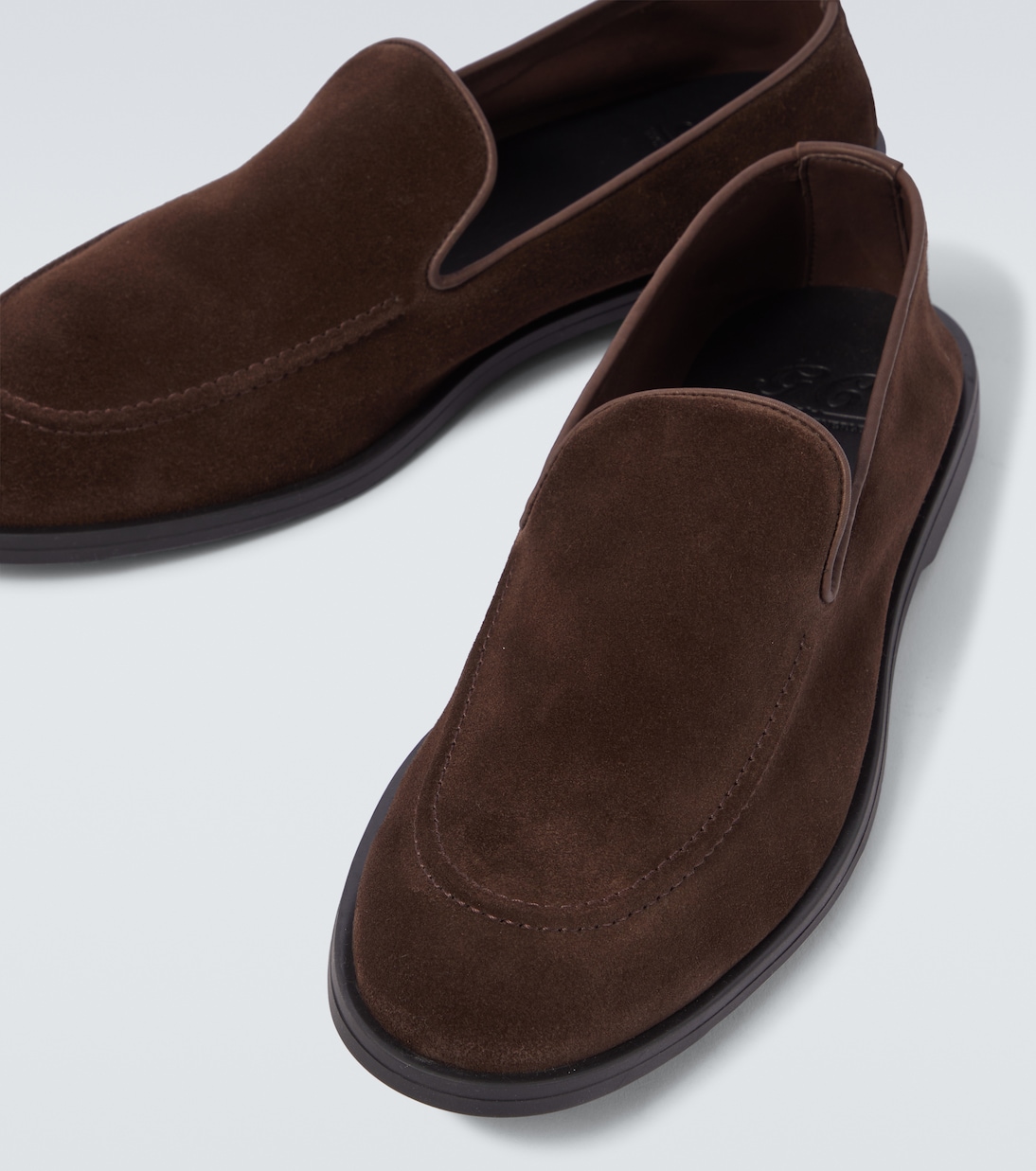 Mocassins Cornwall en daim | George Cleverley