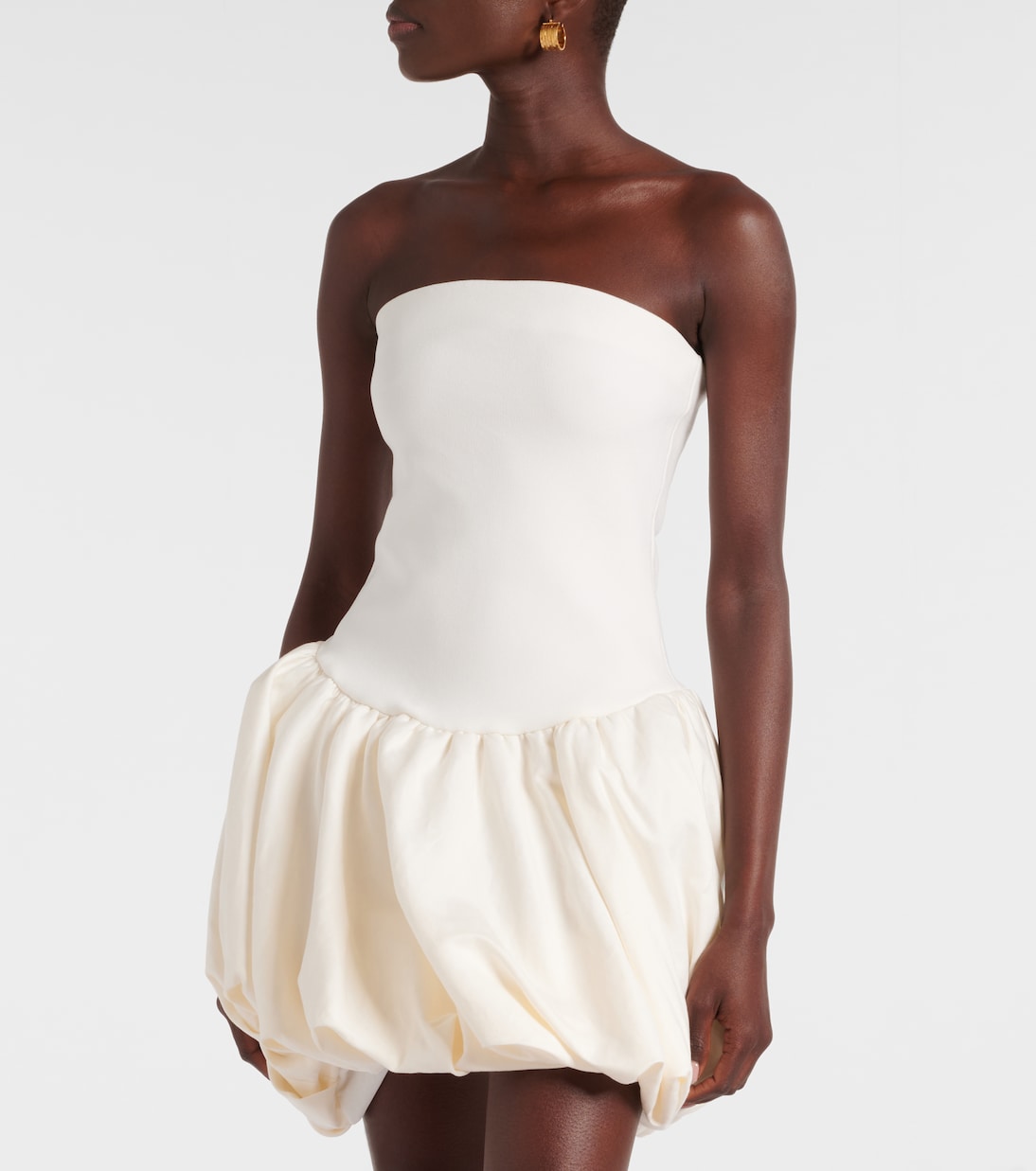 Pollie linen and rayon-blend minidress | Simkhai