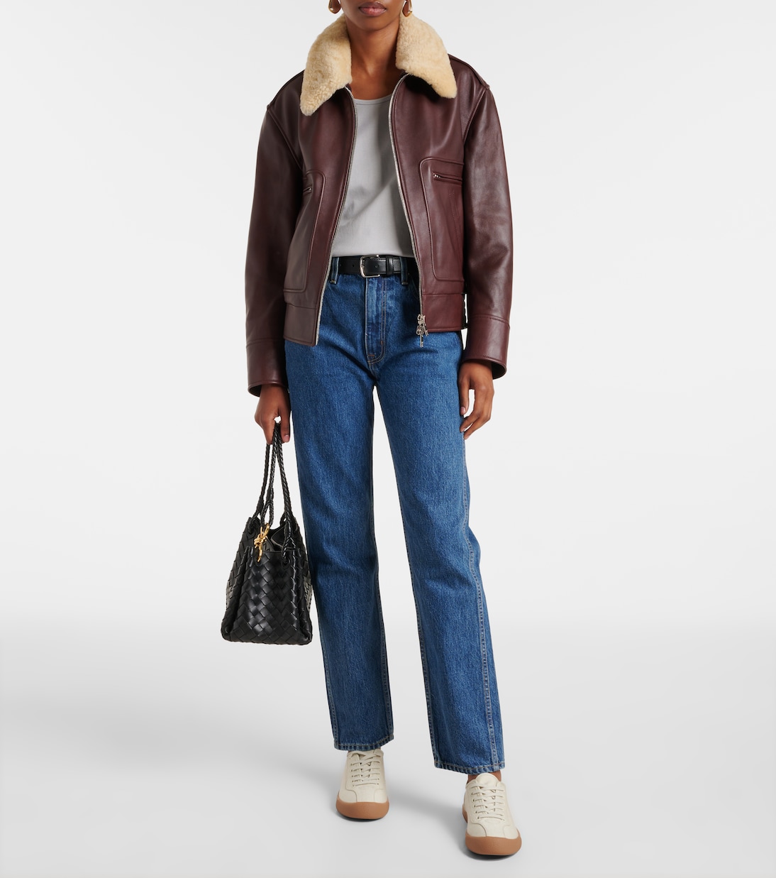 Jeans regular Virginia Slim a vita alta  | Slvrlake