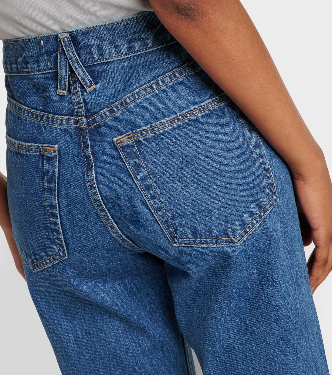 Jeans regular Virginia Slim a vita alta  | Slvrlake