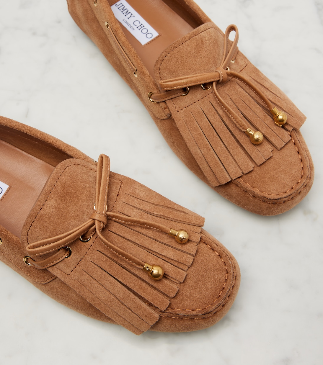 Bootsschuhe Manon F aus Veloursleder | Jimmy Choo